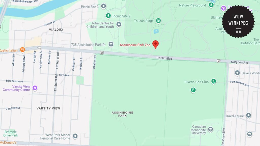 assiniboine-park-zoo-map