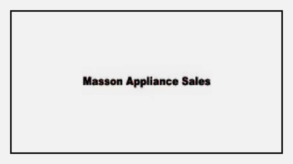 masson-appliance-sales