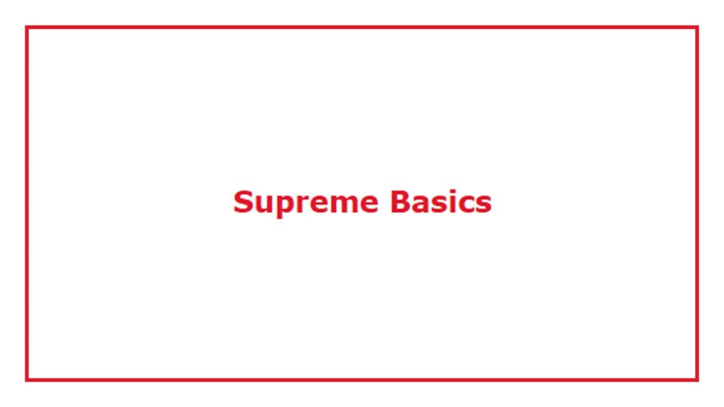 supreme-basics