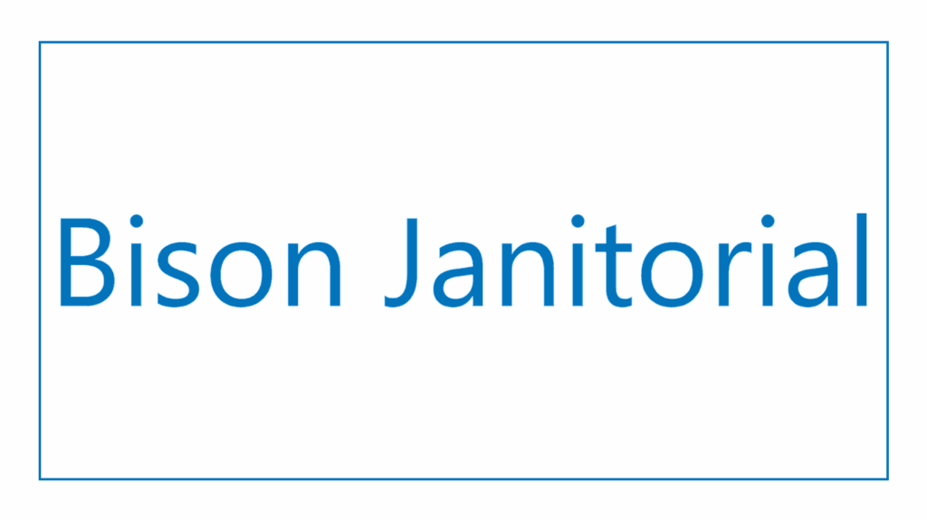 bison-janitorial