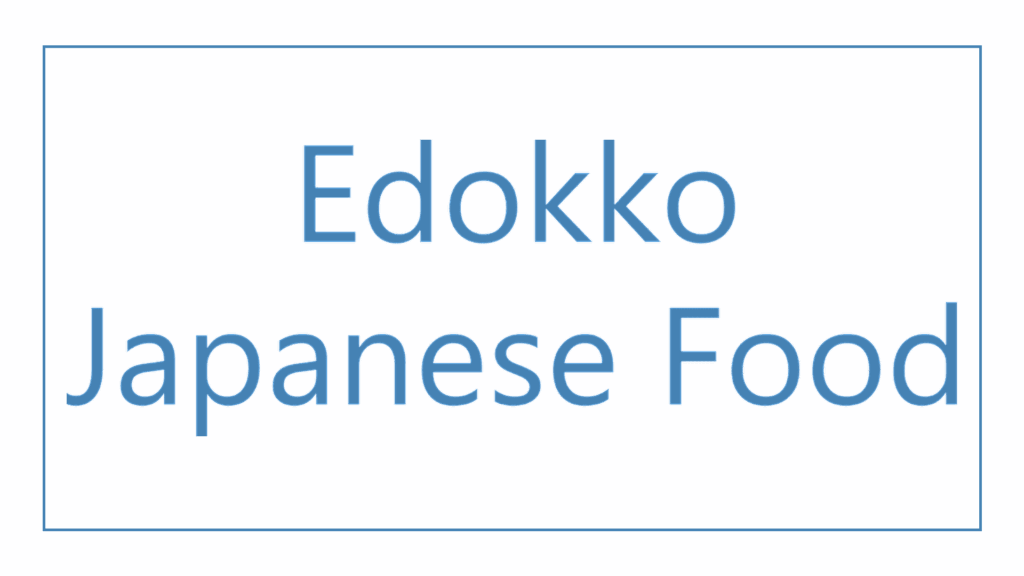 edokko-japanese-food