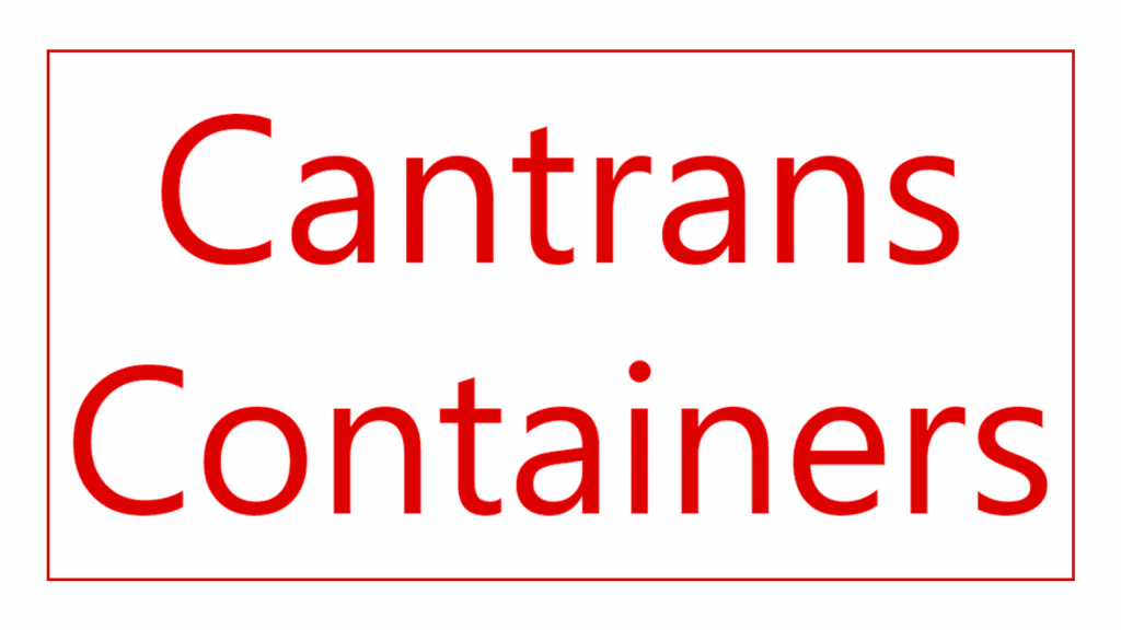 cantrans-containers