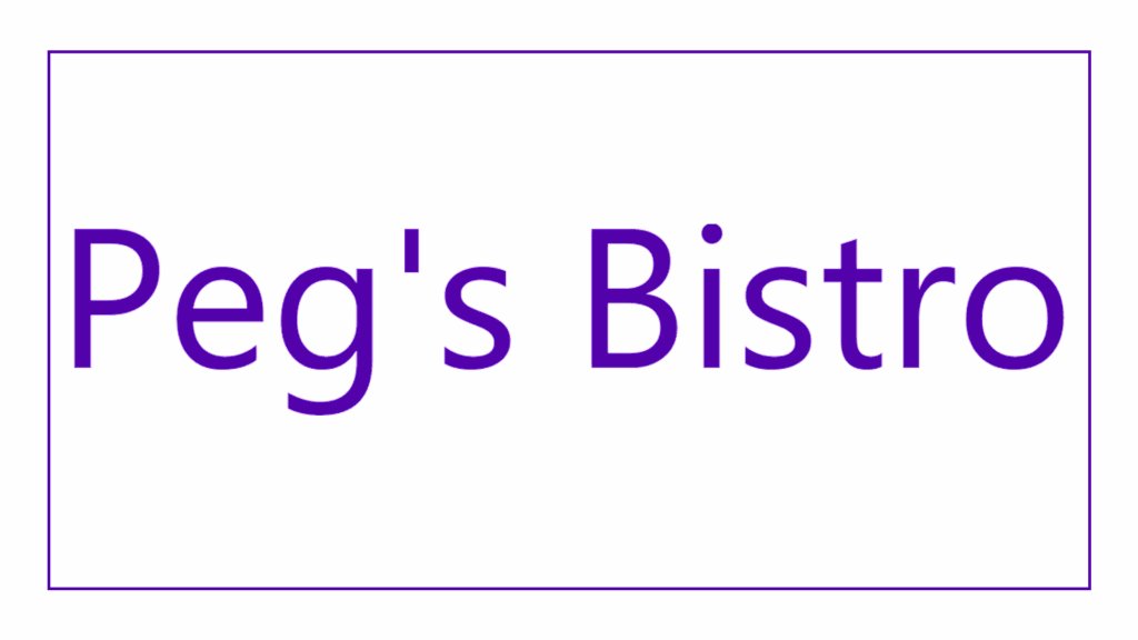 pegs-bistro