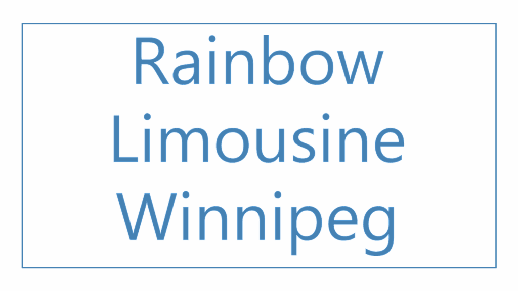 rainbow-limousine-winnipeg